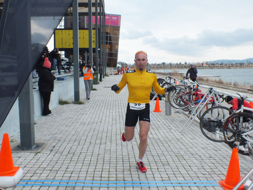 2012_01_29 duathlon win Shinias - Grigoris Skoularikis